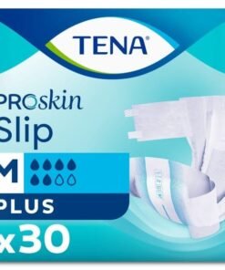 TENA ProSkin Slip Plus Bel Bantlı Hasta Bezi, Orta Boy (M), 6 Damla, 30'lu Paket