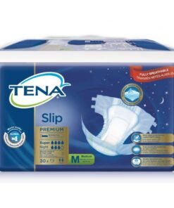 TENA Slip Premium Super Night Bel Bantlı Hasta Bezi, Orta Boy (M), 7 Damla, 30'lu Paket