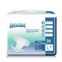 Jender Tekstil Yüzeyli Bel Bantlı Yetişkin Hasta Bezi Large 30'lu