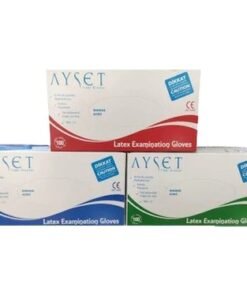 Ayset Pudralı Lateks Eldiven 100 Adet Large