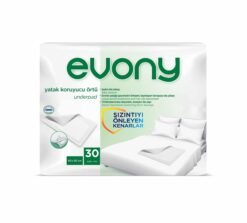 Evony Yatak Koruyucu Örtü 60x90 cm 30'lu Paket