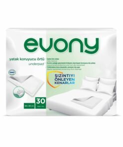 Evony Yatak Koruyucu Örtü 60x90 cm 30'lu Paket
