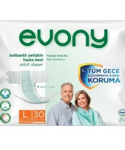 Evony Bel Bantlı Yetişkin Hasta Bezi Large 30'lu