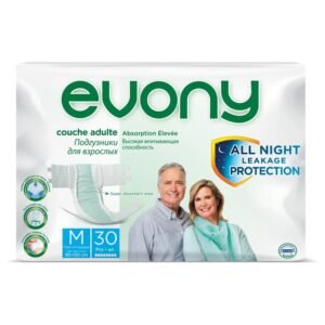 Evony Bel Bantlı Yetişkin Hasta Bezi Medium 30'lu Paket