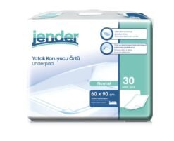 Jender Yatak Koruyucu Örtü 60x90 cm 30'lu Paket Underpad