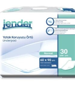 Jender Yatak Koruyucu Örtü 60x90 cm 30'lu Paket Underpad
