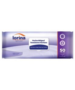 Lorina Perine Bölgesi Temizleme Havlusu 50'li Paket