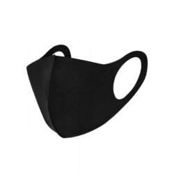 Yıkanabilir Neopren Maske Siyah Kalın