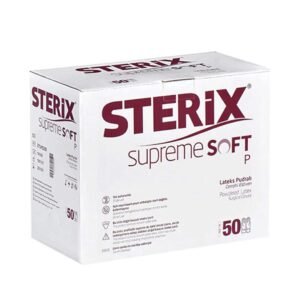 Sterix Supreme Soft P Lateks Pudralı Steril Cerrahi Eldiven 1 Çift - 7,5 Numara