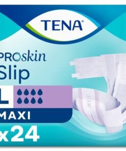 TENA Slip Maxi Bel Bantlı Hasta Bezi, Büyük Boy (L), 8 Damla, 24'lü Paket