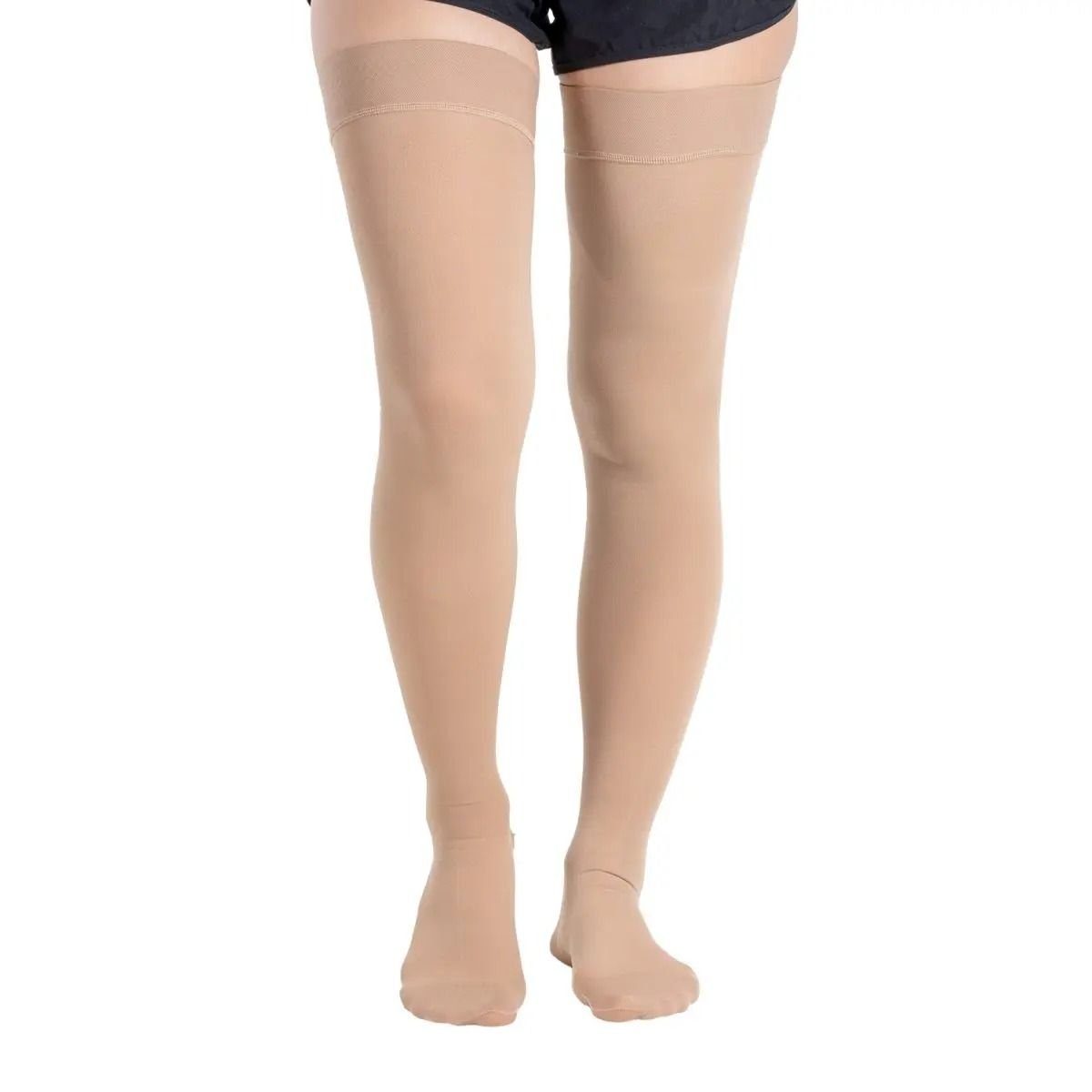 Wingmed Ccl1 Diz Üstü Burnu Kapalı Varis Çorabı (Bej) W1304