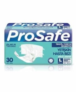 ProSafe Tekstil Yüzeyli Bel Bantlı Yetişkin Hasta Bezi Large 30'lu Paket