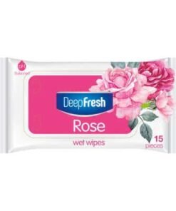 DeepFresh Rose Islak Mendil 15'li