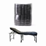 Lastikli Siyah Sedye Örtüsü (10 gr)90cm x 1,90cm 50'Li Paket