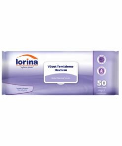 Lorina Vücut Temizleme Havlusu 50'li Paket