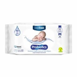 DeepFresh Probiyotik Doğal Yenidoğan Islak Mendil 40'lı Paket