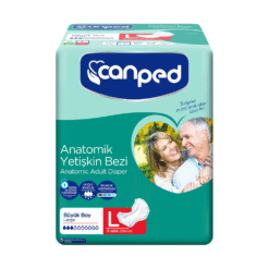 Canped Anatomik Hasta Bezi Büyük Boy Large 8'li Paket