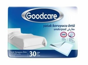Goodcare Yatak Koruyucu Örtü 60x90 cm 30'lu 8 Paket 240 Adet