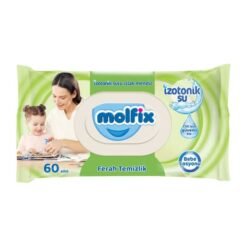 Molfix İzotonik Sulu Islak Mendil Ferah Temizlik 60'lı 1 Paket