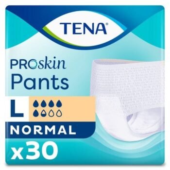 TENA ProSkin Pants Normal Emici Külot, Büyük Boy (L), 5.5 Damla, 30'lu Paket