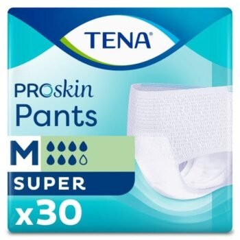 TENA ProSkin Pants Super Emici Külot, Orta Boy (M), 7 Damla, 30'lu Paket