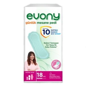 Evony Günlük Mesane Pedi İnce Extra Uzun 18'li Paket