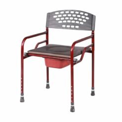 Bayteks Deri Döşemeli Lüks Tuvalet Sandalyesi