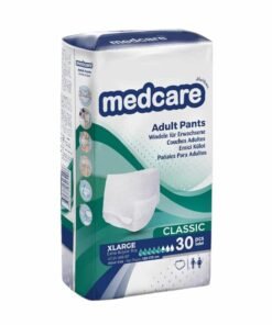 Medcare Classic Emici Külot Yetişkin Hasta Bezi 5,5 Damla XLarge XL Beden 30'lu Paket