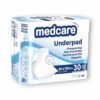 Medcare Normal Yatak Koruyucu Örtü 90x180cm 30'lu Paket (Mavi)