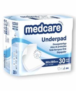 Medcare Normal Yatak Koruyucu Örtü 90x180cm 30'lu Paket (Mavi)