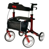 Poylin Ultra Lüks Rollatör Kırmızı P888