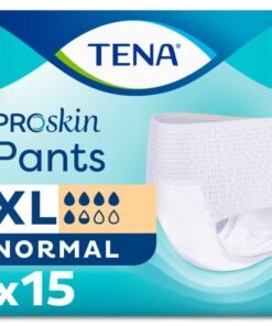 TENA ProSkin Pants Normal Emici Külot, En Büyük Boy (XL), 5.5 Damla, 15’li Paket
