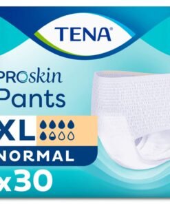 TENA ProSkin Pants Normal Emici Külot, En Büyük Boy (XL), 5.5 Damla, 30’lu Paket