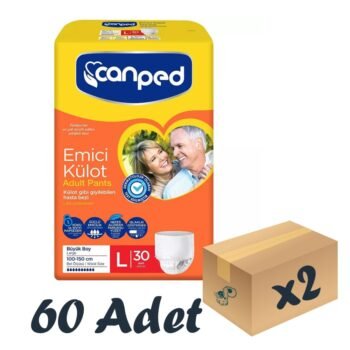 Canped Emici Külot Large 30'lu 2 Paket 60 Adet