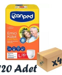 Canped Emici Külot Large 30'lu 4 Paket 120 Adet