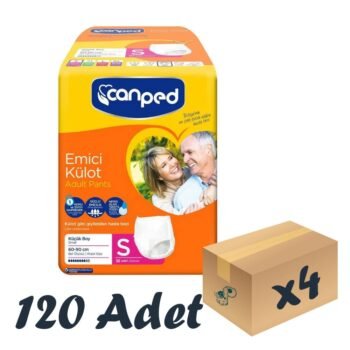 Canped Emici Külot Small 30'lu 4 Paket 120 Adet