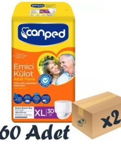 Canped Emici Külot XLarge 30'lu 2 Paket 60 Adet