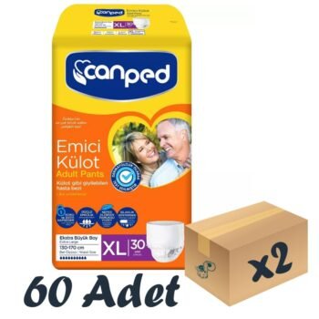 Canped Emici Külot XLarge 30'lu 2 Paket 60 Adet