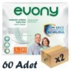 Evony Bel Bantlı Yetişkin Hasta Bezi Large 30'lu 2 Paket 60 Adet