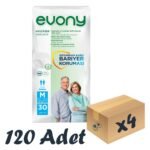 Evony Emici Hasta Külodu Medium 30'lu 4 Paket 120 Adet