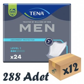 TENA Men Level-1, Erkek Mesane Pedi, 3 Damla, 24'lü 12 Paket 288 Adet