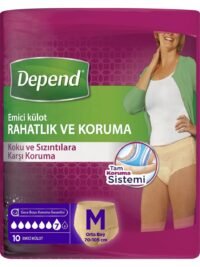 Depend Kadın Emici Külot M 10'lu