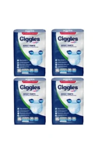 Giggles Yetişkin Emici Külot XL 30'lu 4 Paket (120 Adet)
