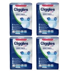 Giggles Yetişkin Emici Külot XLarge 30'lu 4 Paket 120 Adet