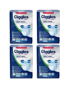 Giggles Yetişkin Emici Külot XLarge 30'lu 4 Paket 120 Adet
