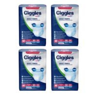 Giggles Yetişkin Emici Külot M 30'lu 4 Paket (120 Adet)