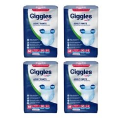 Giggles Yetişkin Emici Külot Medium 30'lu 4 Paket 120 Adet