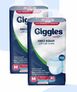 Giggles Yetişkin Emici Külot Medium 30'lu 2 Paket 60 Adet