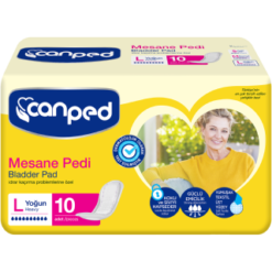 Canped Kadın Mesane Pedi Large Yoğun 10'lu