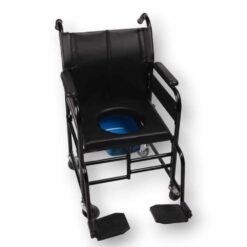 Bayteks Ev Tipi Tekerlekli Katlanabilir Tuvalet Sandalyesi-Koridor Arabası